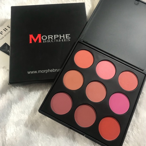 Morphe Other - 💯💄Morphe blush 9B palette NIB/party queen  brush